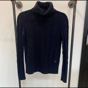 LORO PIANA Baby Cashmere Cable Knit Sweater